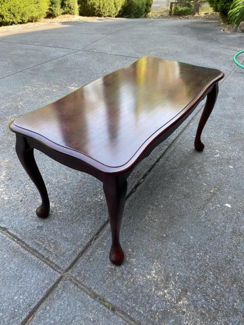 Second-hand Coffee Table with 2 matching side tables - Photo 3)