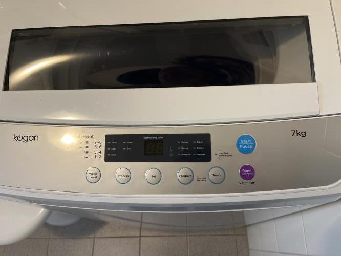Second-hand Kogan 7kg Top Load Washing Machine - Photo 3)