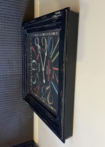 Second-hand Large Distressed Clock - Photo 3)