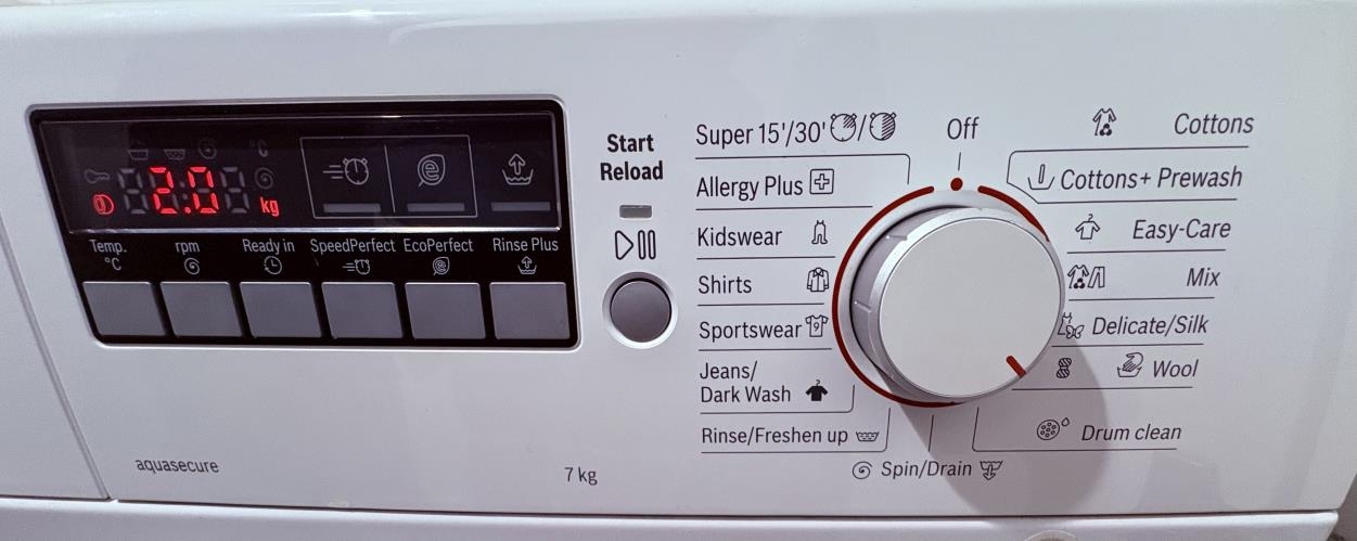 Second-hand Bosch 7kg Front Load Washing Machine - Photo 3)