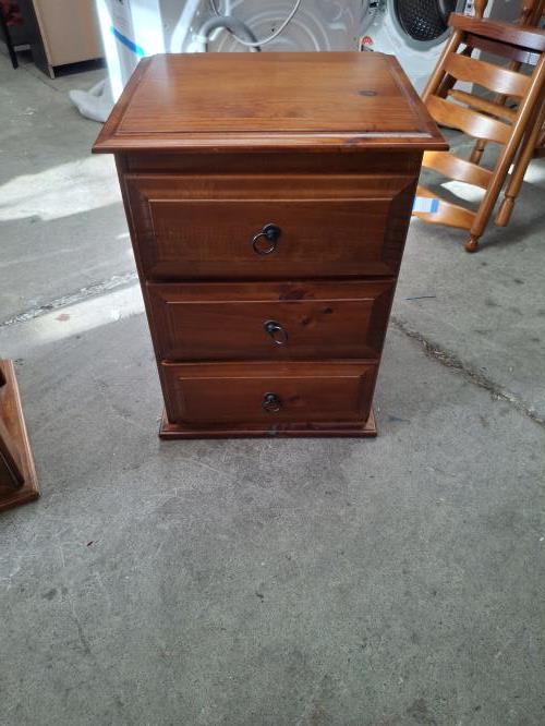 Second-hand Set of 2 Bedside Tables - Photo 3)