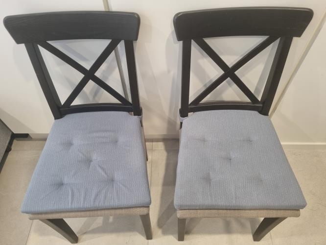 Second-hand Set of 2 IKEA Dining Chairs - Photo 3)
