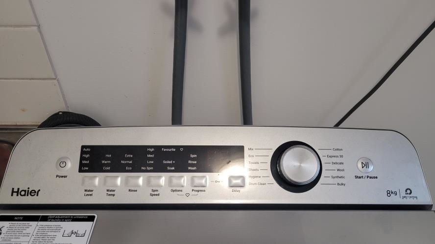 Second-hand Haier 8kg Top Load Washing Machine - Photo 3)
