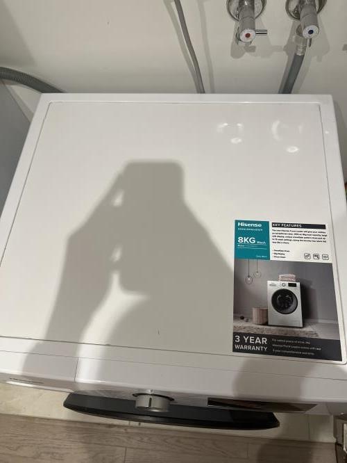 Second-hand Hisense 8kg Front Load Washing Machine - Photo 3)