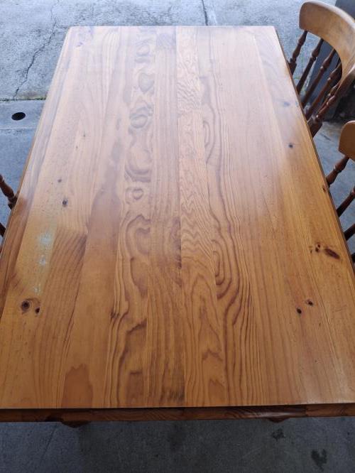 Second-hand Dining Table with 3 Chairs - Photo 3)