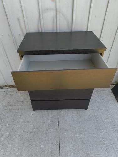 Second-hand IKEA Malm 4 Drawer Chest of Drawers - Photo 3)