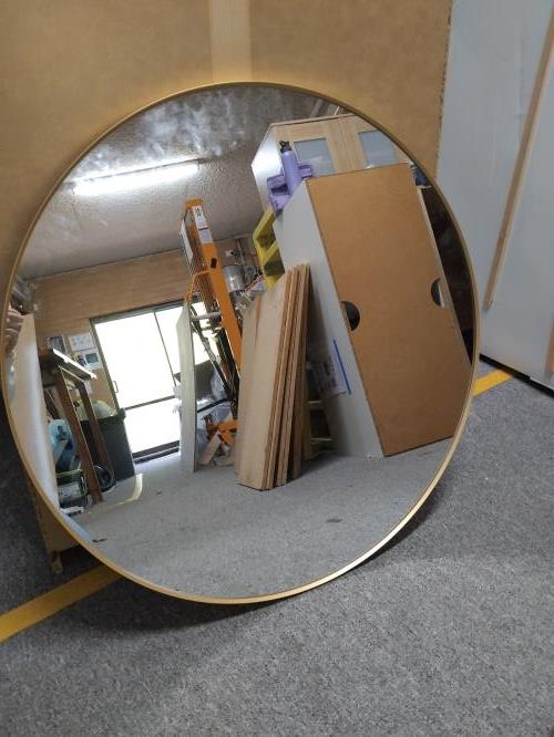Second-hand IKEA LINDBYN Round Mirror - Photo 3)