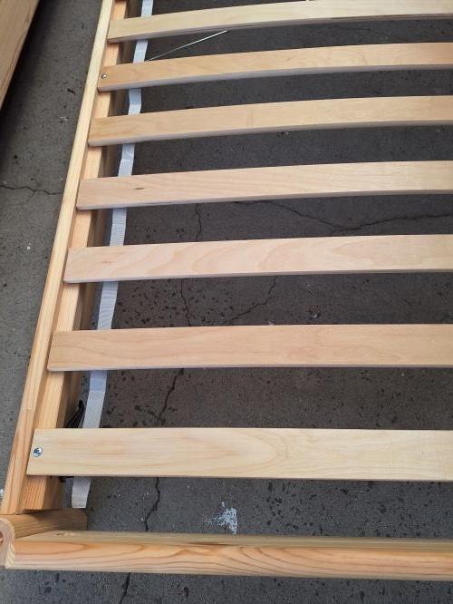 Second-hand IKEA UTAKER Stackable Single Bed Frame - Photo 3)