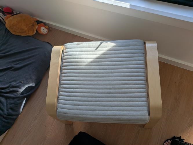 Second-hand Rocking Chair with Foot Rest - Photo 3)