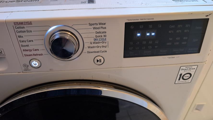 Second-hand LG 9kg / 5kg Washer-Dryer Combo - Photo 3)