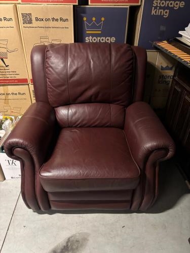Second-hand Reclining Armchair - Photo 3)