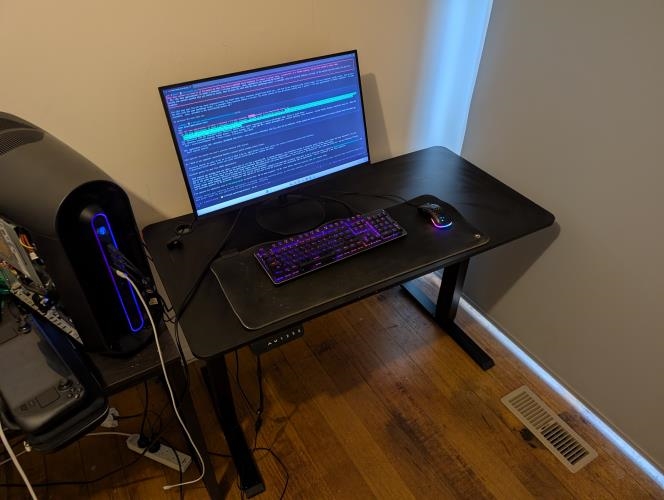 Second-hand Electric Height-Adjustable Desk - Photo 3)