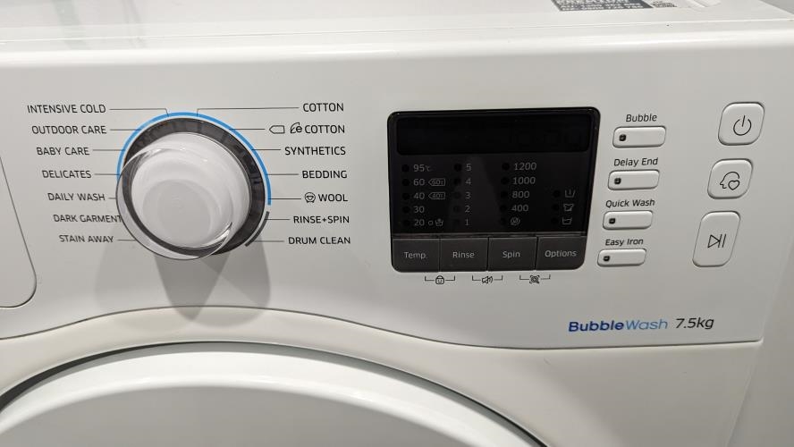 Second-hand Samsung 7.5kg Front Load Washing Machine - Photo 4)