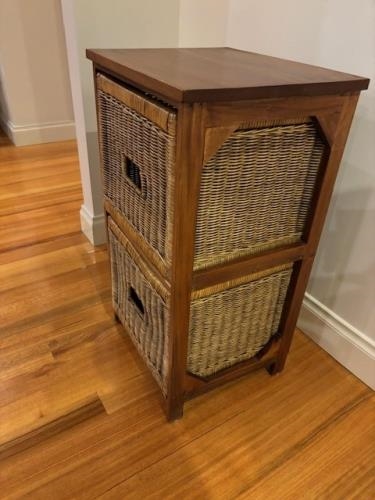 Second-hand Chest of 2 Drawers - Photo 4)