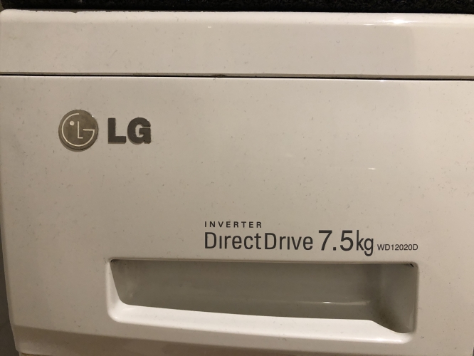 Second-hand LG 7.5kg Front Load Washing Machine - Photo 4)