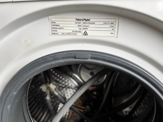 Second-hand Fisher & Paykel 7.5kg Front Load Washing Machine - Photo 4)