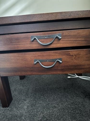 Second-hand Set of 2 Bedside Tables - Photo 4)