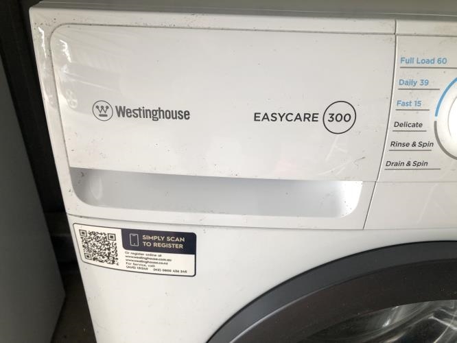 Second-hand Westinghouse 7.5kg Front Load Washing Machine - Photo 4)