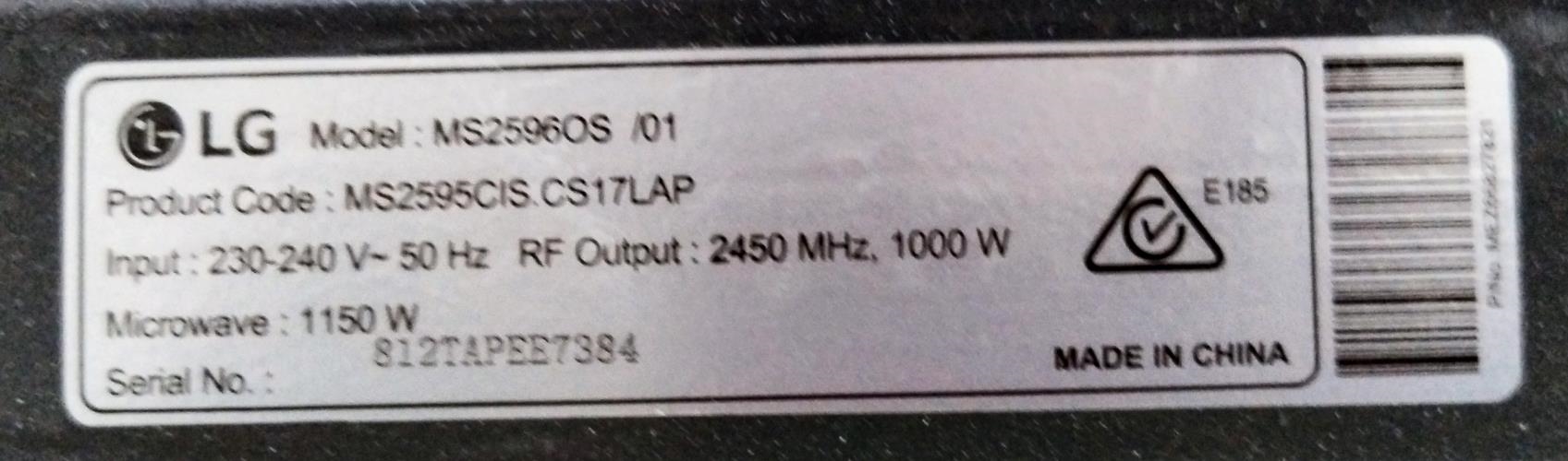 Second-hand LG Microwave - Photo 4)