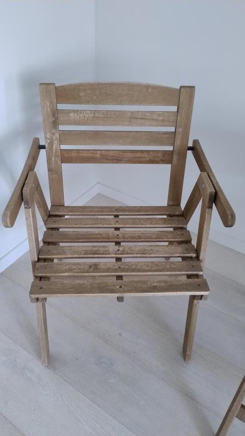 Second-hand IKEA Outdoor Table with 2 Chairs - Photo 4)
