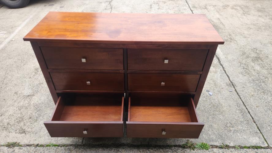 Second-hand Chest of 6 Drawers - Photo 4)