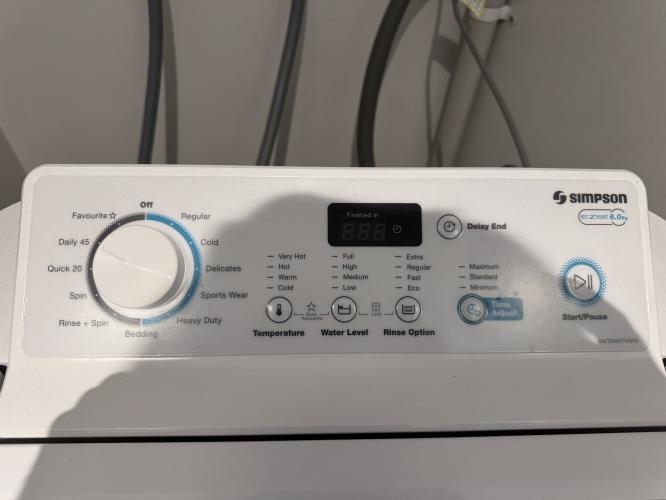 Second-hand Simpson 6kg Top Load Washing Machine - Photo 4)