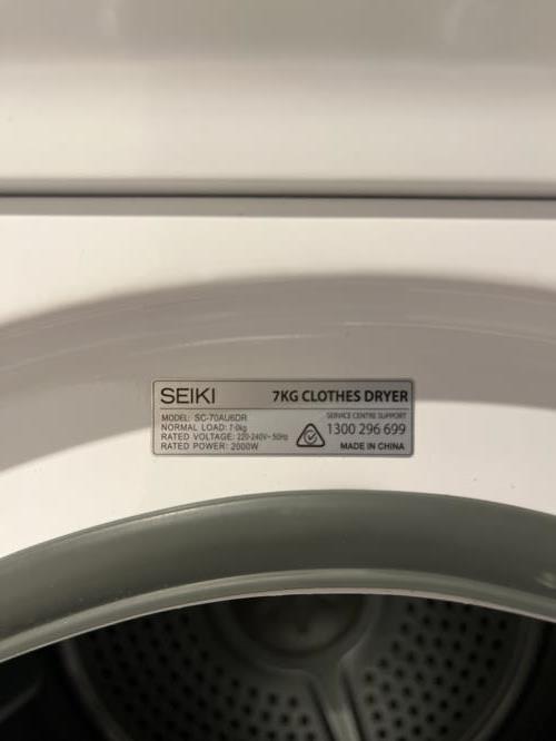 Second-hand Seiki 7kg Dryer - Photo 4)