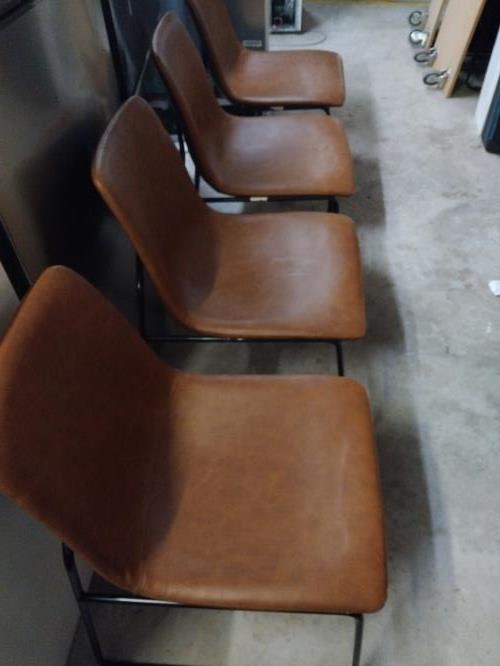 Second-hand Set of 4 Chairs - Photo 4)