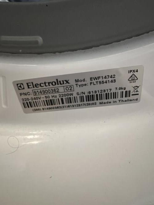 Second-hand Electrolux 7kg Front Load Washing Machine - Photo 4)