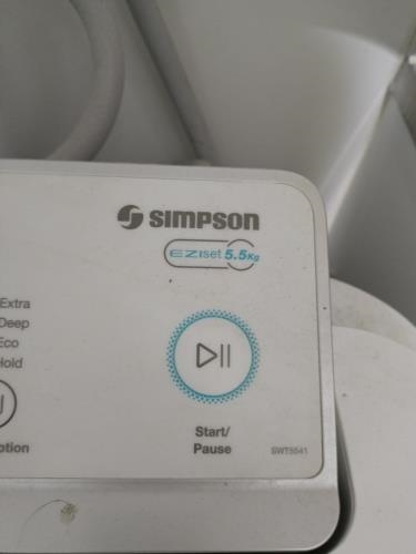 Second-hand Simpson 5.5kg Top Load Washing Machine - Photo 4)