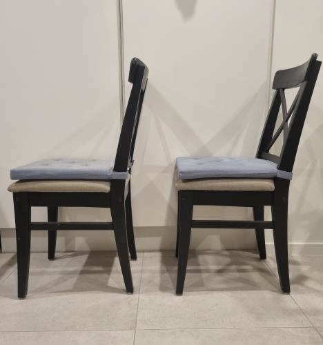 Second-hand Set of 2 IKEA Dining Chairs - Photo 4)