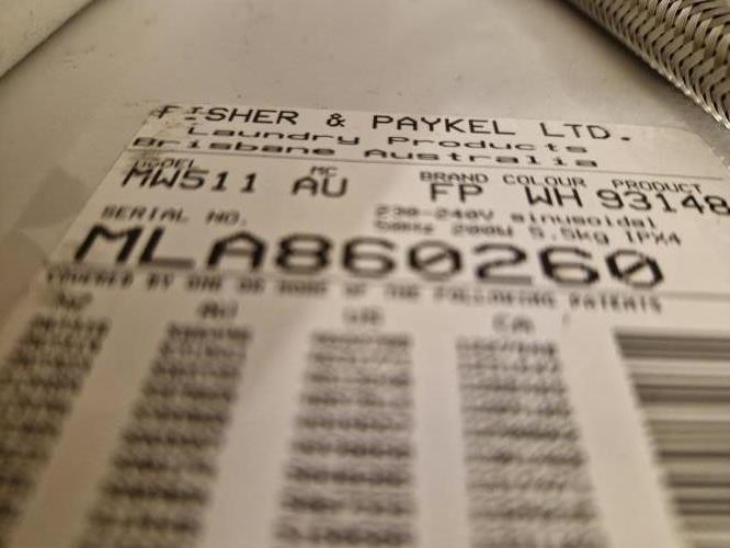 Second-hand Fisher & Paykel 5.5kg Top Load Washing Machine - Photo 4)