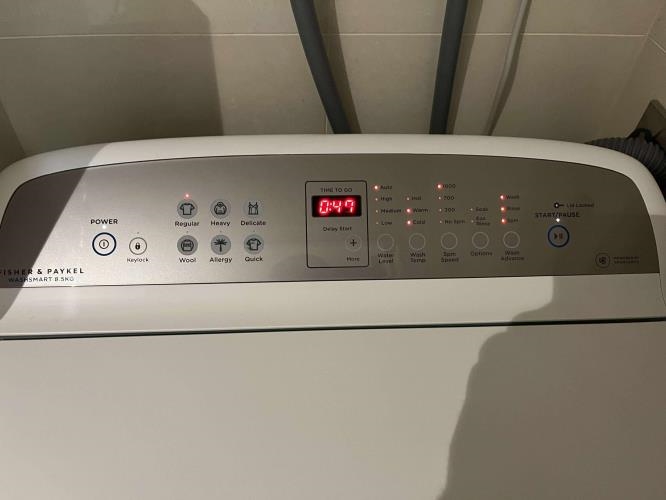 Second-hand Fisher & Paykel 8.5kg Top Load Washing Machine - Photo 4)