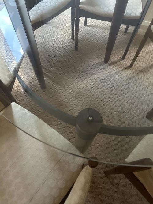 Second-hand Dining Table with 6 Chairs - Photo 4)