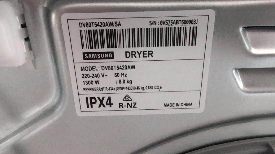 Second-hand Samsung 8kg Dryer - Photo 4)