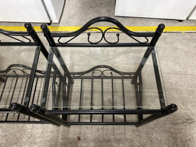 Second-hand Set of 2 Bedside Tables - Photo 4)