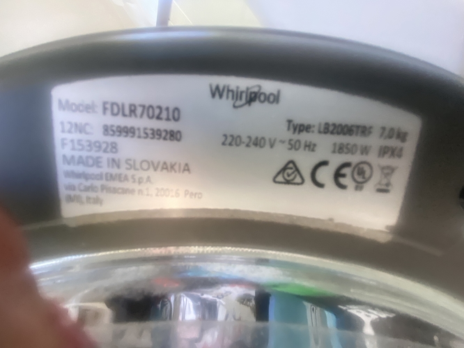 Second-hand Whirlpool 7kg Front Load Washing Machine - Photo 4)