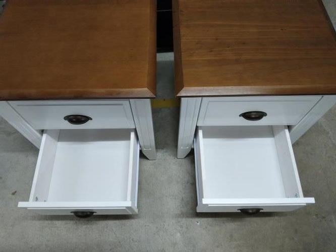 Second-hand Set of 2 Bedside Tables - Photo 4)