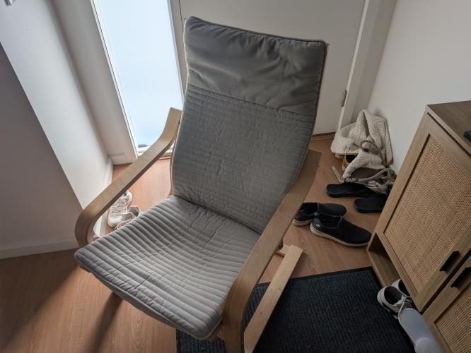 Second-hand Rocking Chair with Foot Rest - Photo 4)
