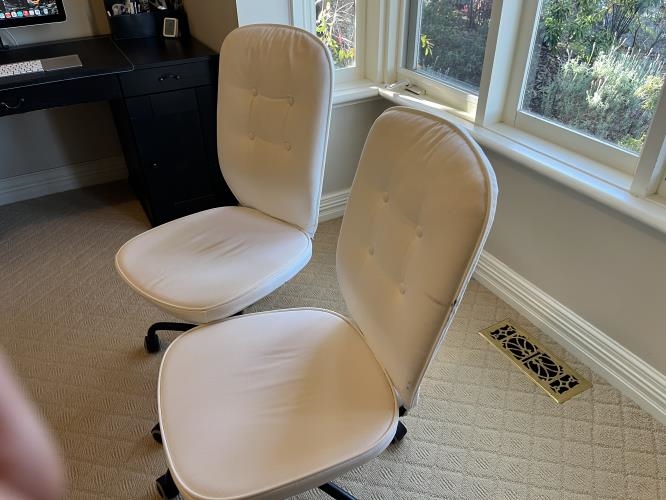Second-hand Set of 2 IKEA Swivel Chairs - Photo 4)
