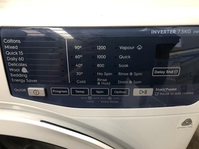 Second-hand Electrolux 7.5kg Front Load Washing Machine - Photo 5)