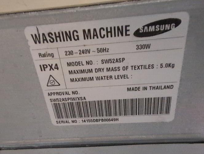 Second-hand Samsung 5kg Top Load Washing Machine - Photo 5)