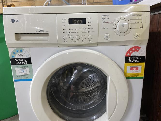 Second-hand LG 7.5kg Front Load Washing Machine - Photo 5)