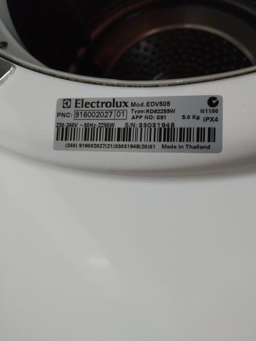 Second-hand Electrolux 5kg Dryer - Photo 5)