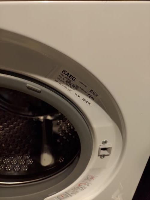 Second-hand AEG 8kg Front Load Washing Machine - Photo 5)