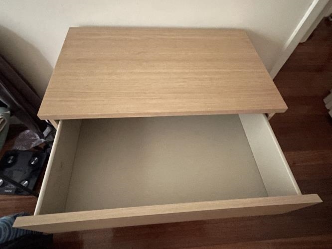 Second-hand IKEA Malm Bedside Drawers - Photo 5)