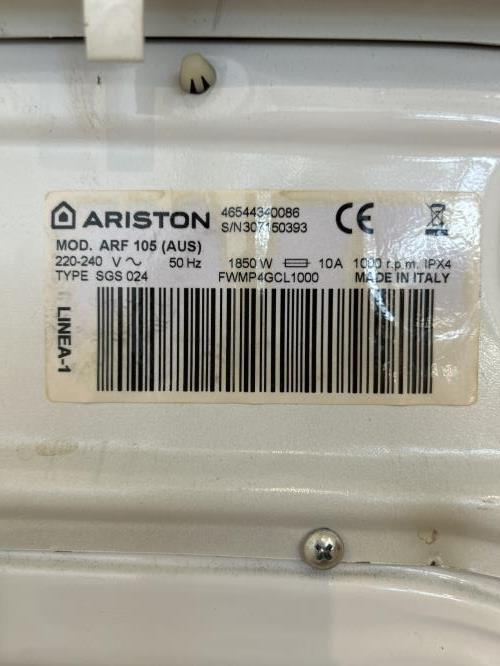 Second-hand Ariston 7kg Front Load Washing Machine - Photo 5)