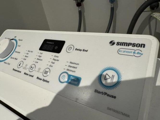 Second-hand Simpson 6kg Top Load Washing Machine - Photo 5)