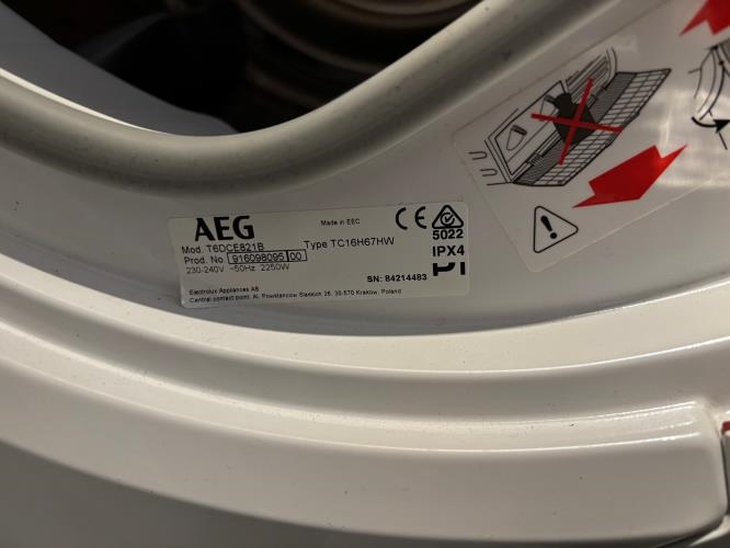 Second-hand AEG 8kg Dryer - Photo 5)