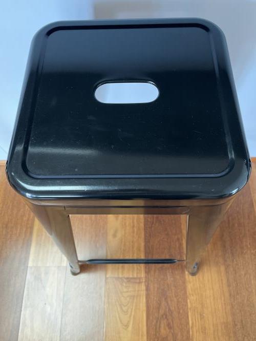 Second-hand Set of 4 Bar Stools - Photo 5)